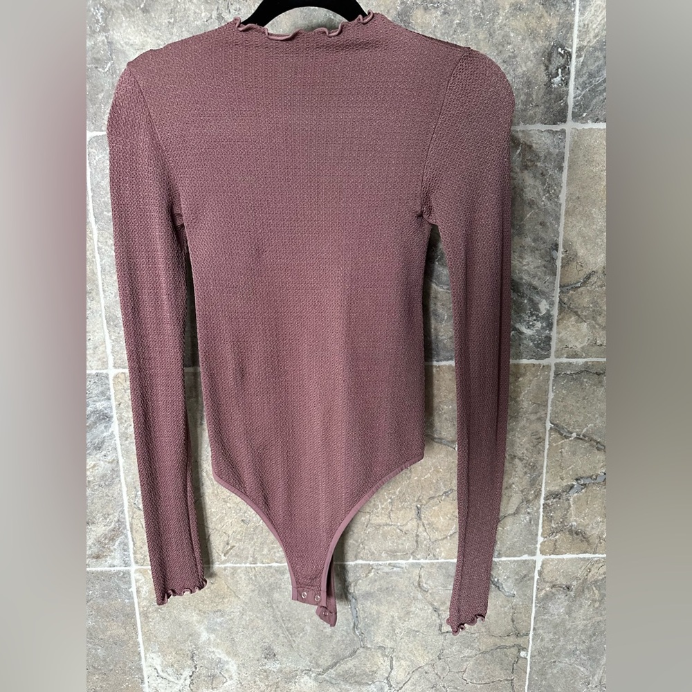 INTIMATELY FREE PEOPLE Ladies Women’s Size Small Pink Knit Body Suit